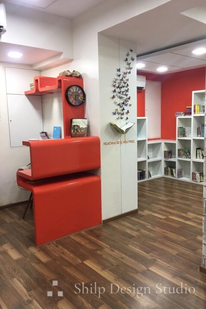 Shilp-Design-Studio-Interior-Designer- Library