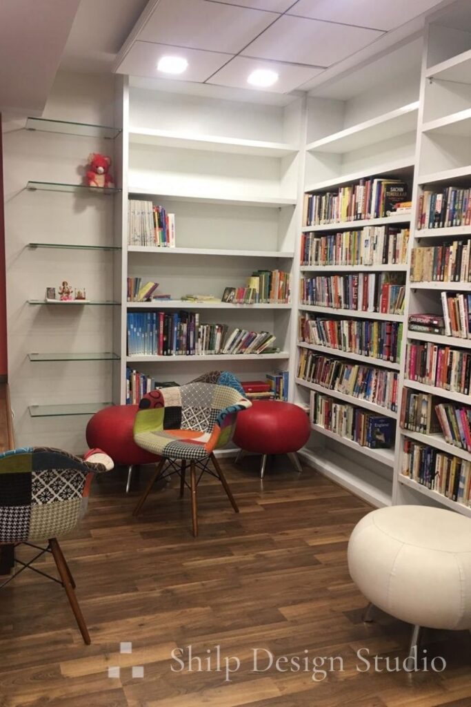 Shilp-Design-Studio-Interior-Designer- Library