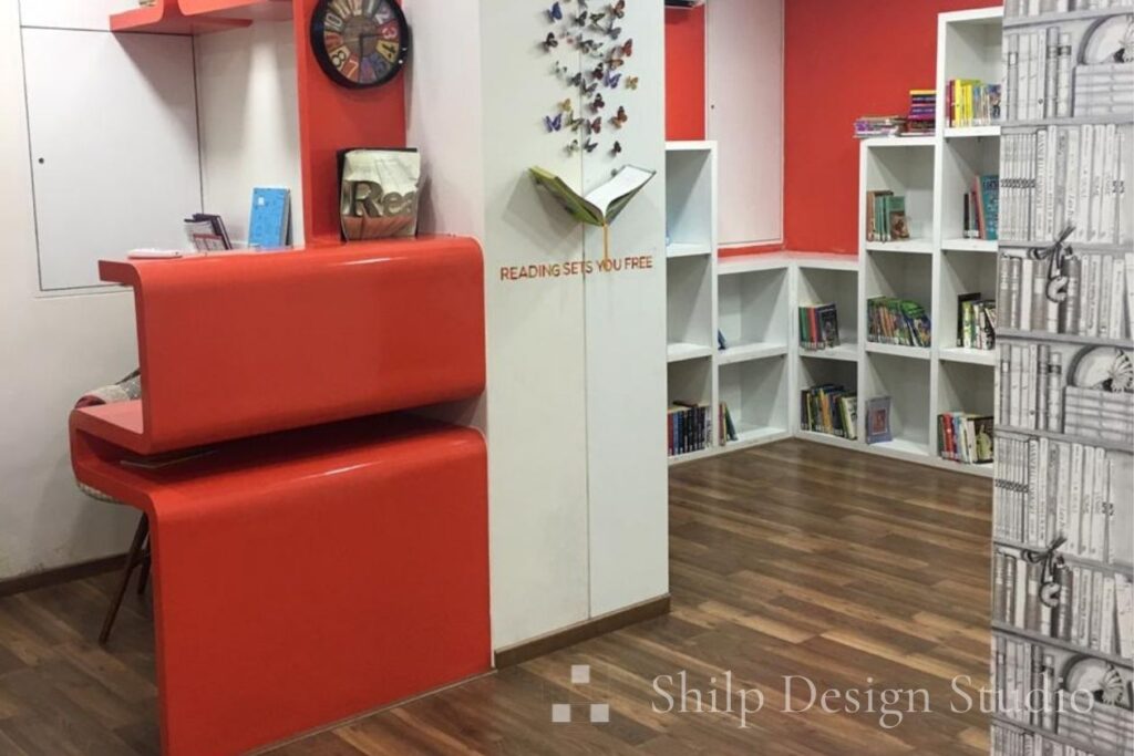 Shilp-Design-Studio-Interior-Designer- Library